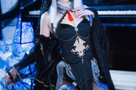 原神申鹤coser大大卷卷小卷，萌点放大术，细节解析如何完美呈现动漫角色
