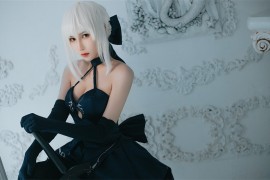 coser美图丨Vams子 NO.007 黑贞 [16P-245MB]