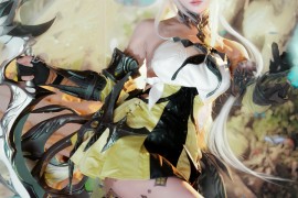 紫氯氯二重螺旋·赛琪COS：一场跨越次元的温柔邂逅