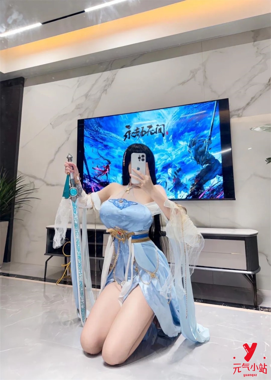 大长腿殷紫萍cos (3)