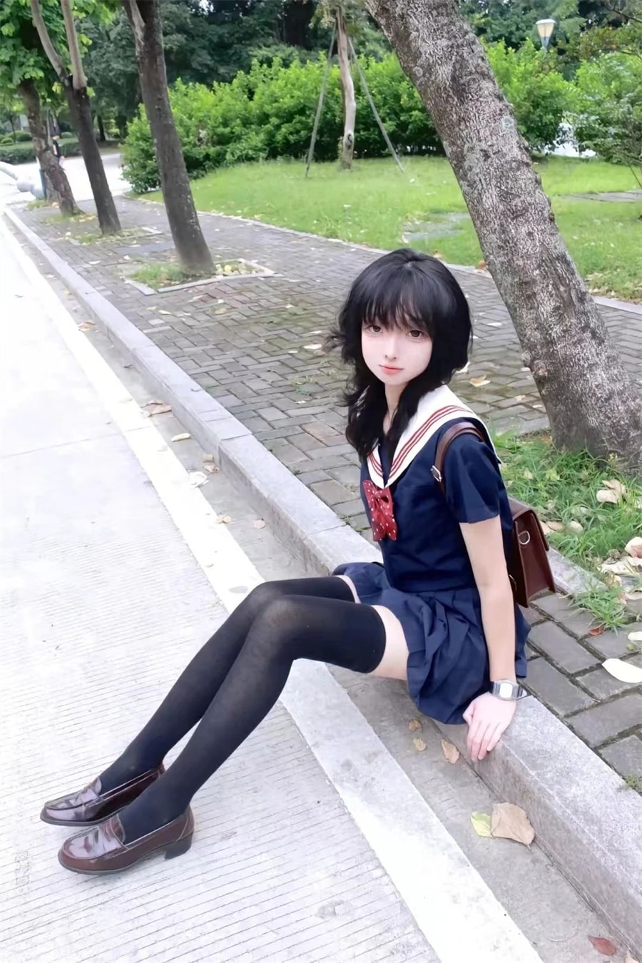 学姐水手服 (4)