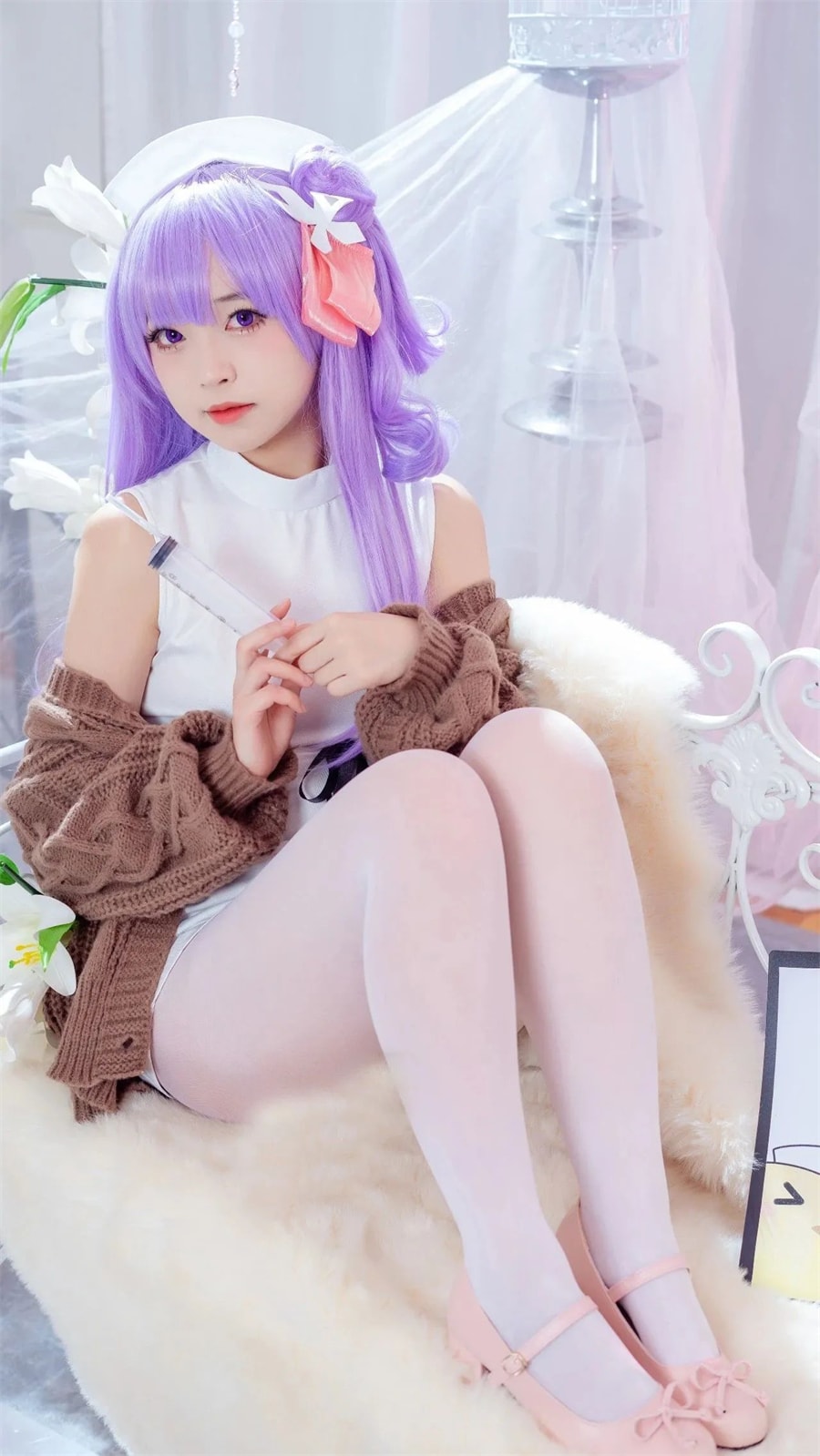樱泽诗诗独角兽天使护理时刻cosplay
