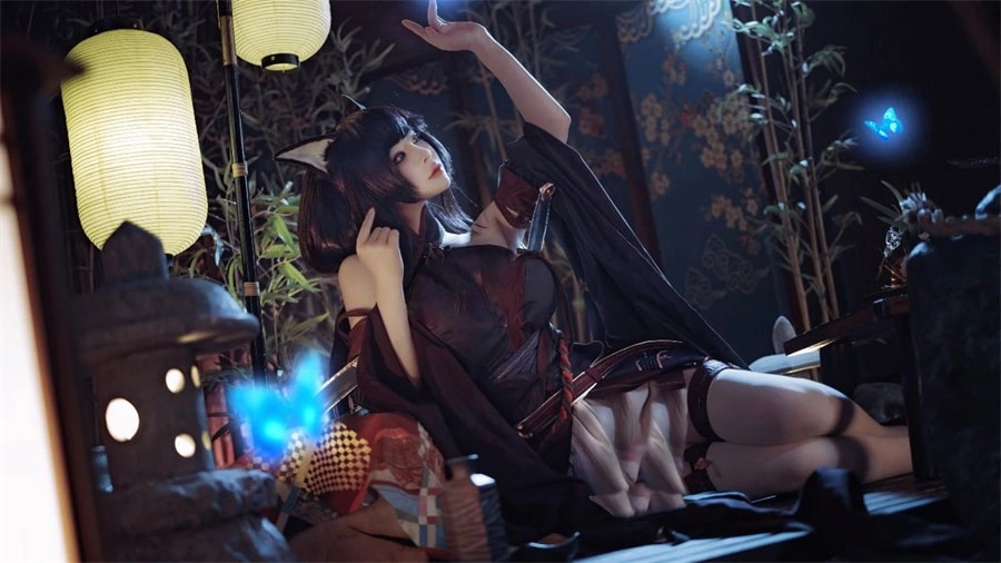 叉子宝宝 cos 碧蓝航线：魟•meta