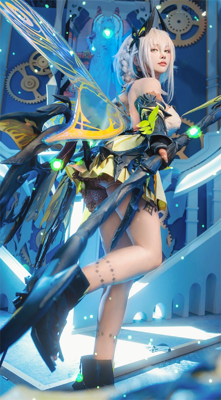 半半子赛琪COS写真