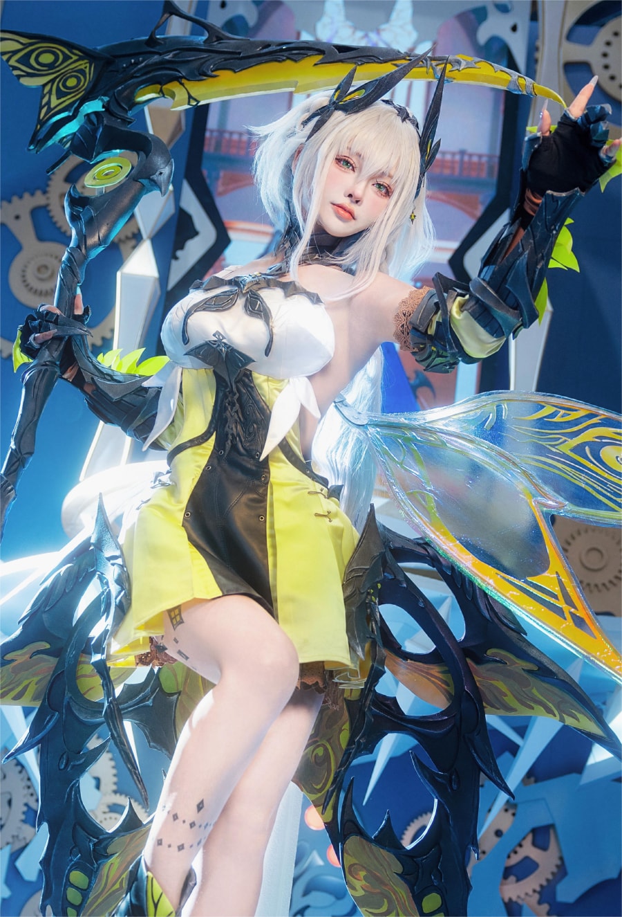 半半子赛琪COS写真