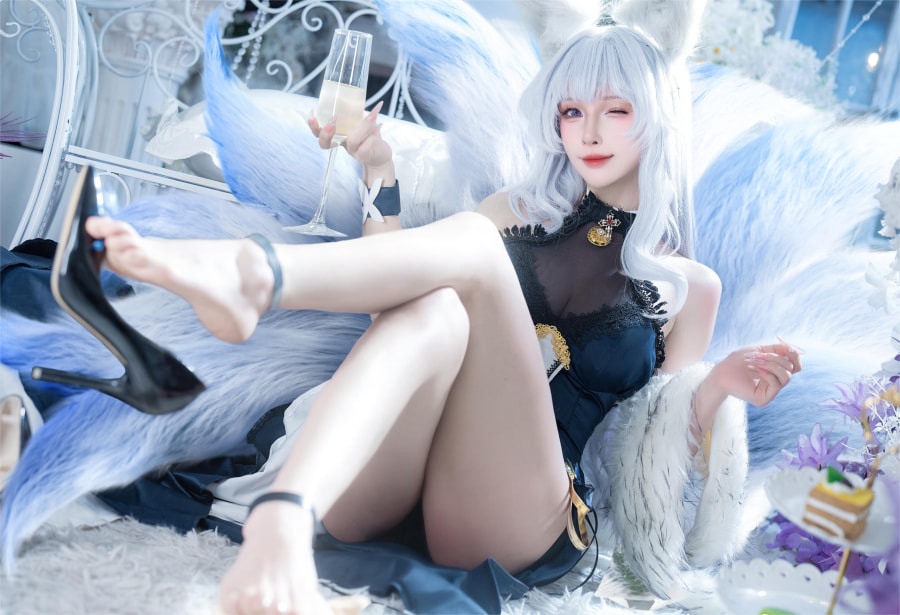 超级小禾儿信浓礼服COS