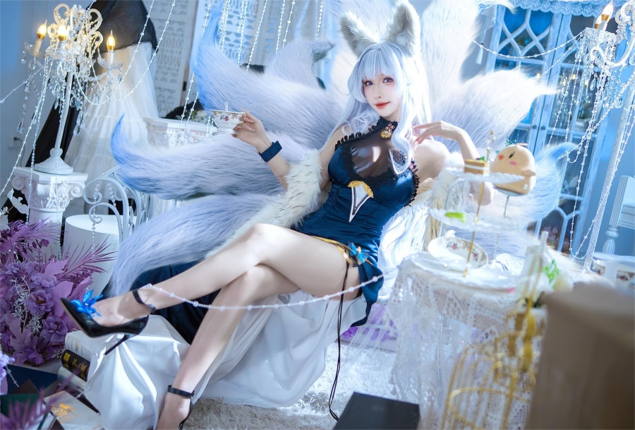 超级小禾儿信浓礼服COS