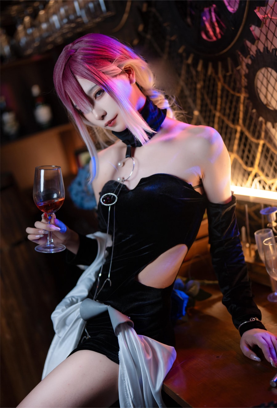 拼音音无期迷途瑟琳cosplay