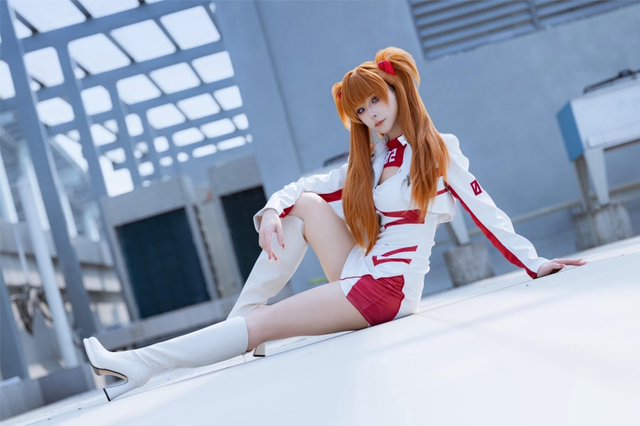 拼音音cosplay美图明日香