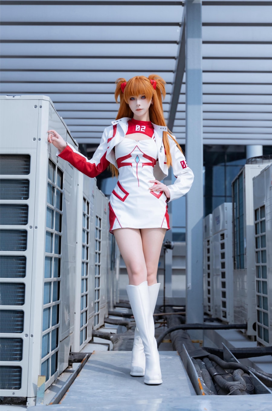 拼音音cosplay美图明日香