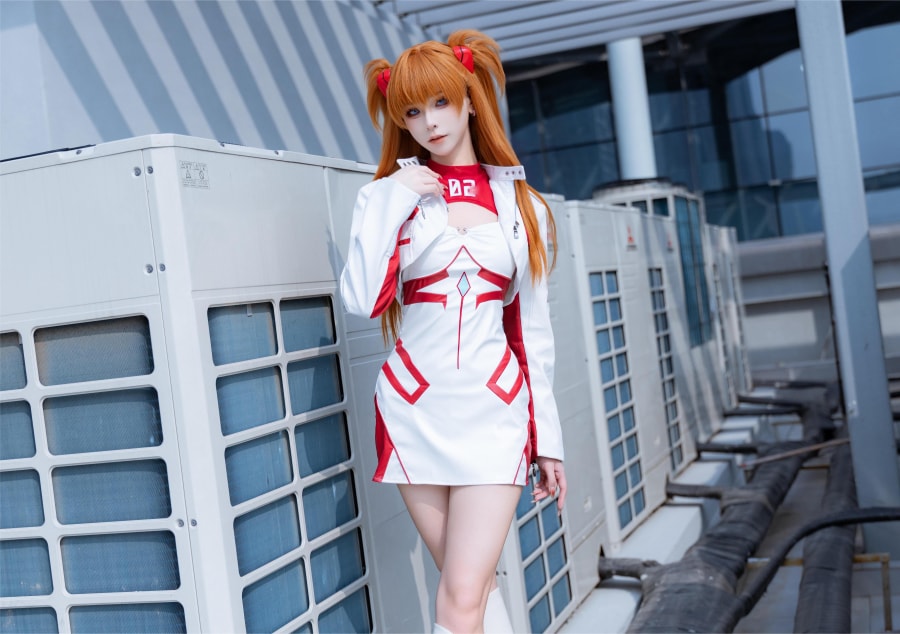 拼音音cosplay美图明日香
