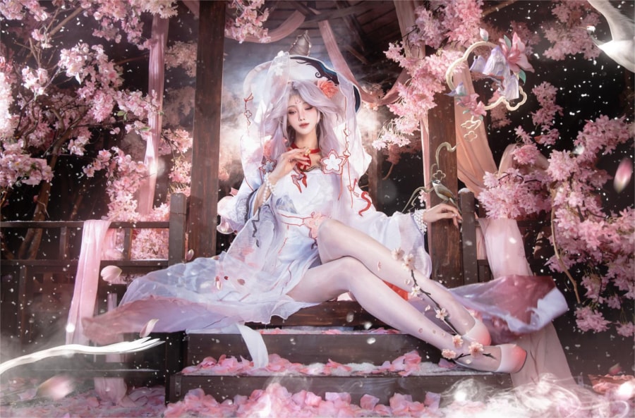 走路摇cosplay王昭君图集