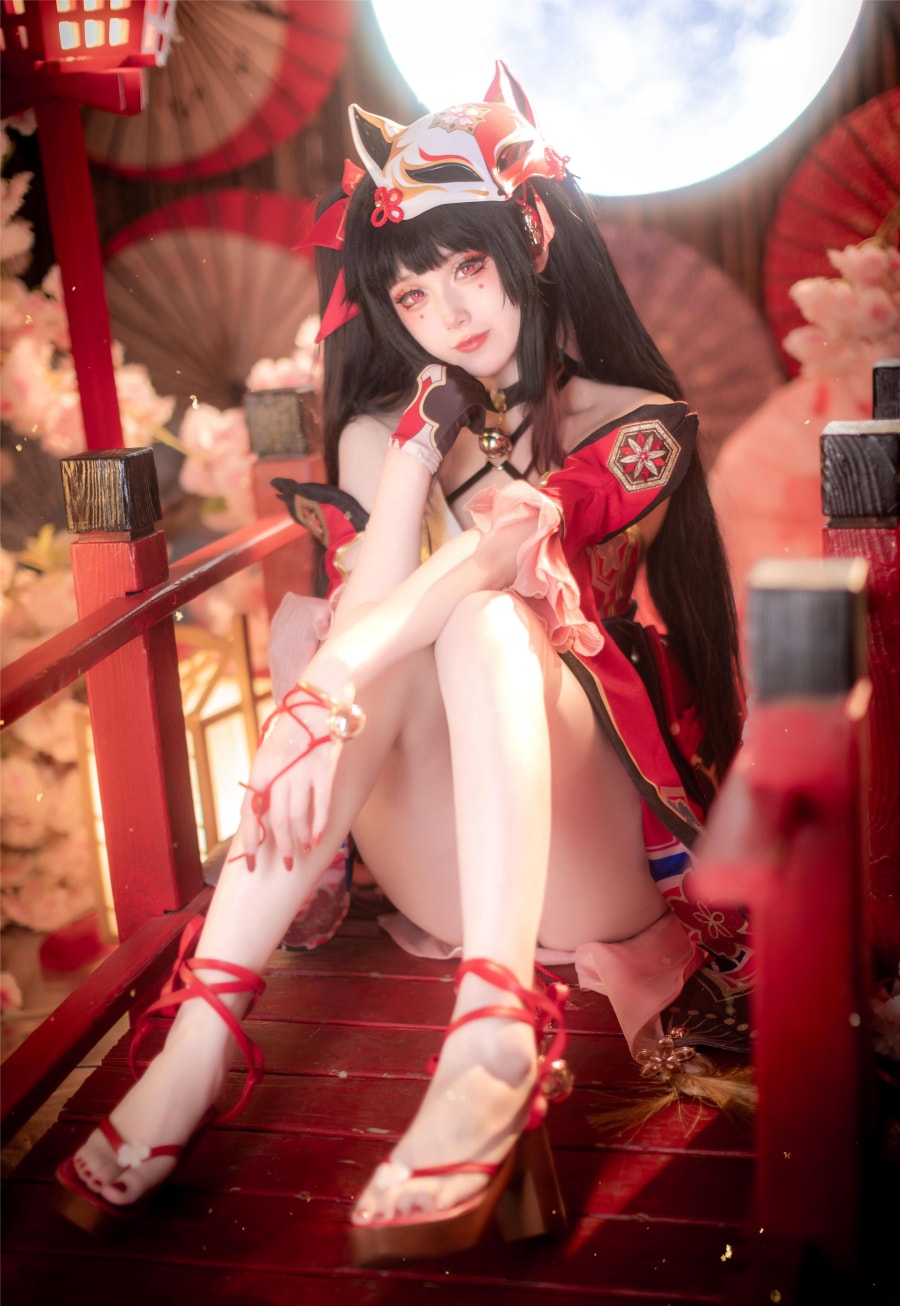 秋楚楚cos花火