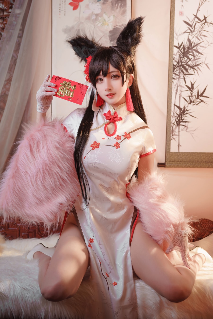 rioko凉凉子 爱宕旗袍