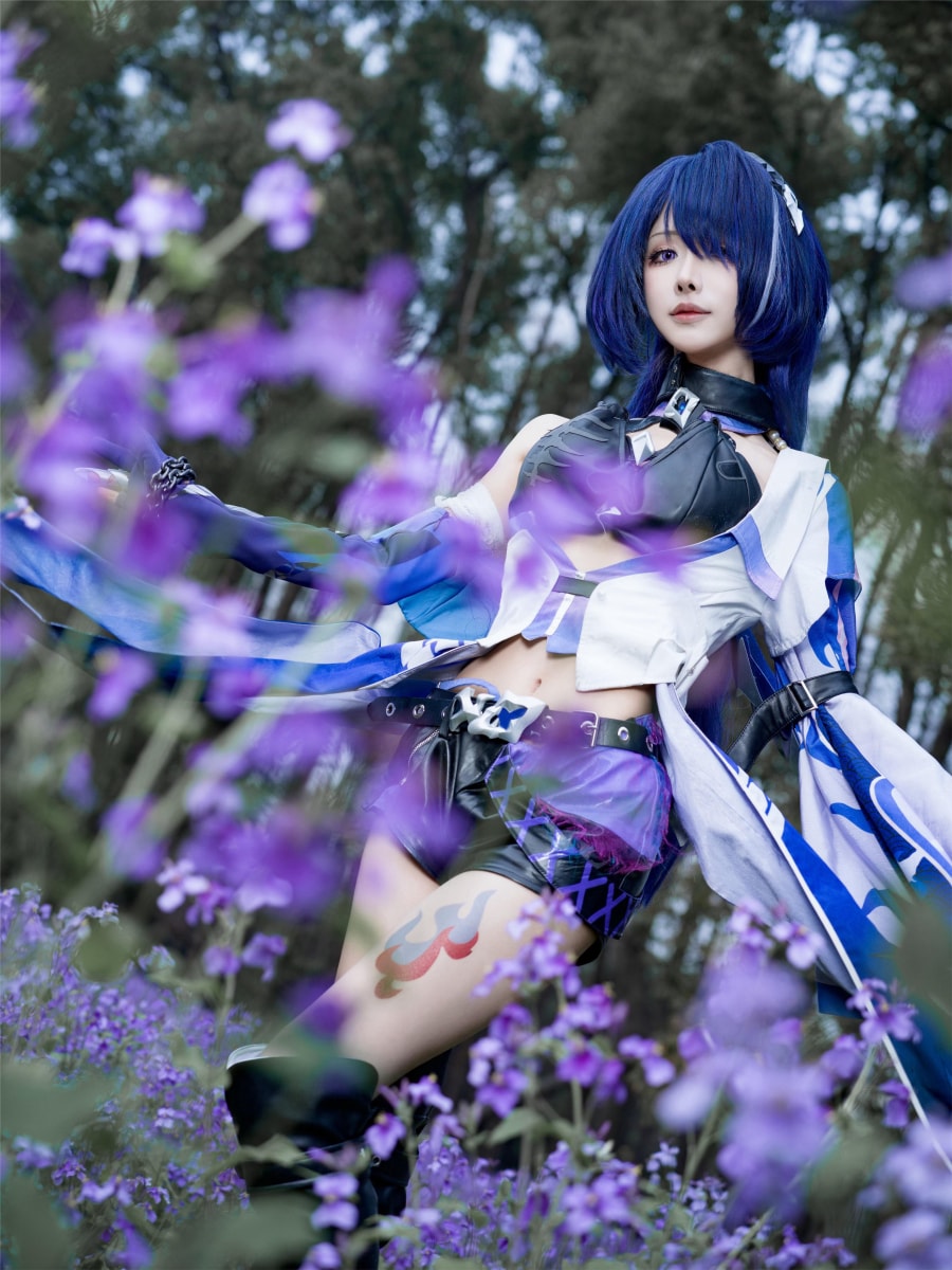 紫氯氯cosplay巡海游侠·黄泉