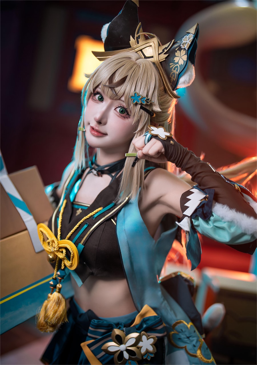 紫氯氯COS原神·绮良良
