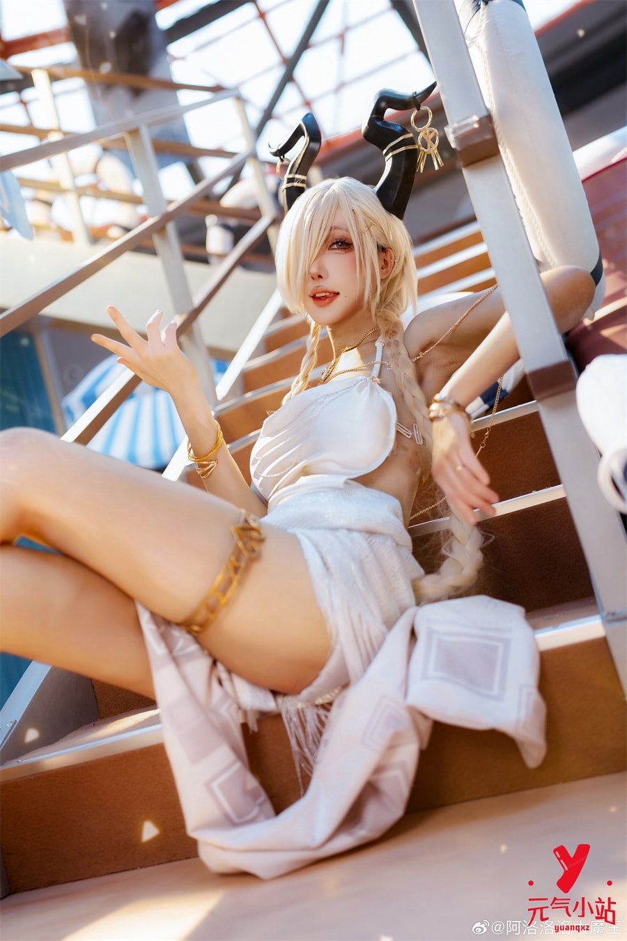 尾张·泳装cosplay#阿洛洛洛大魔王