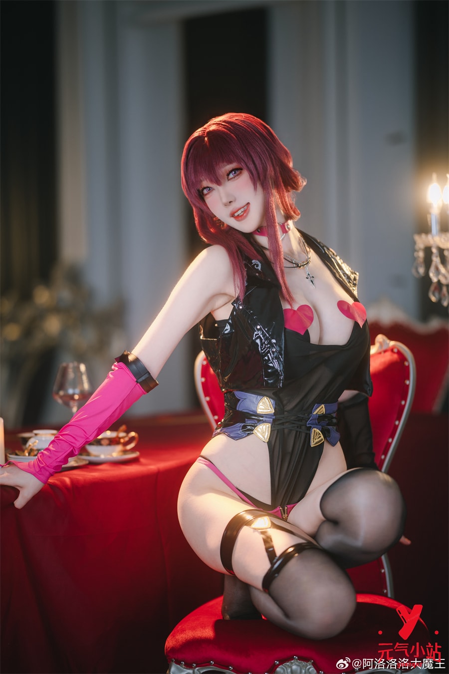 卡芙卡同人cosplay#阿洛洛洛大魔王