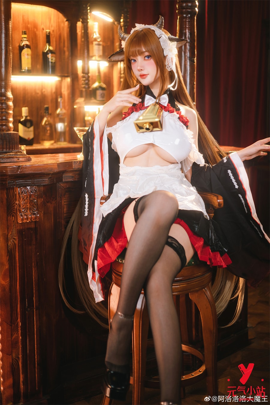 樫野牛牛cosplay#阿洛洛洛大魔王