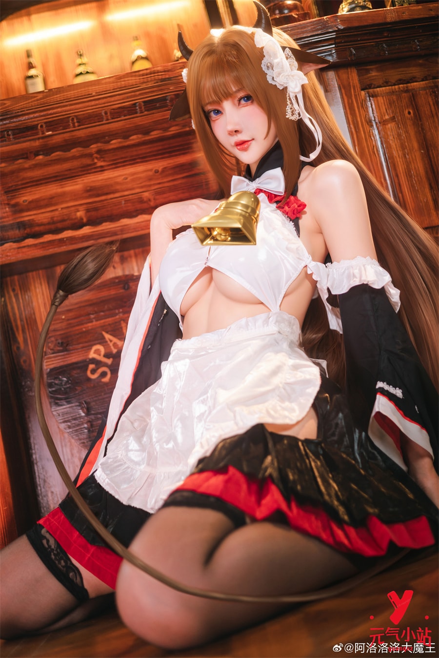 樫野牛牛cosplay#阿洛洛洛大魔王