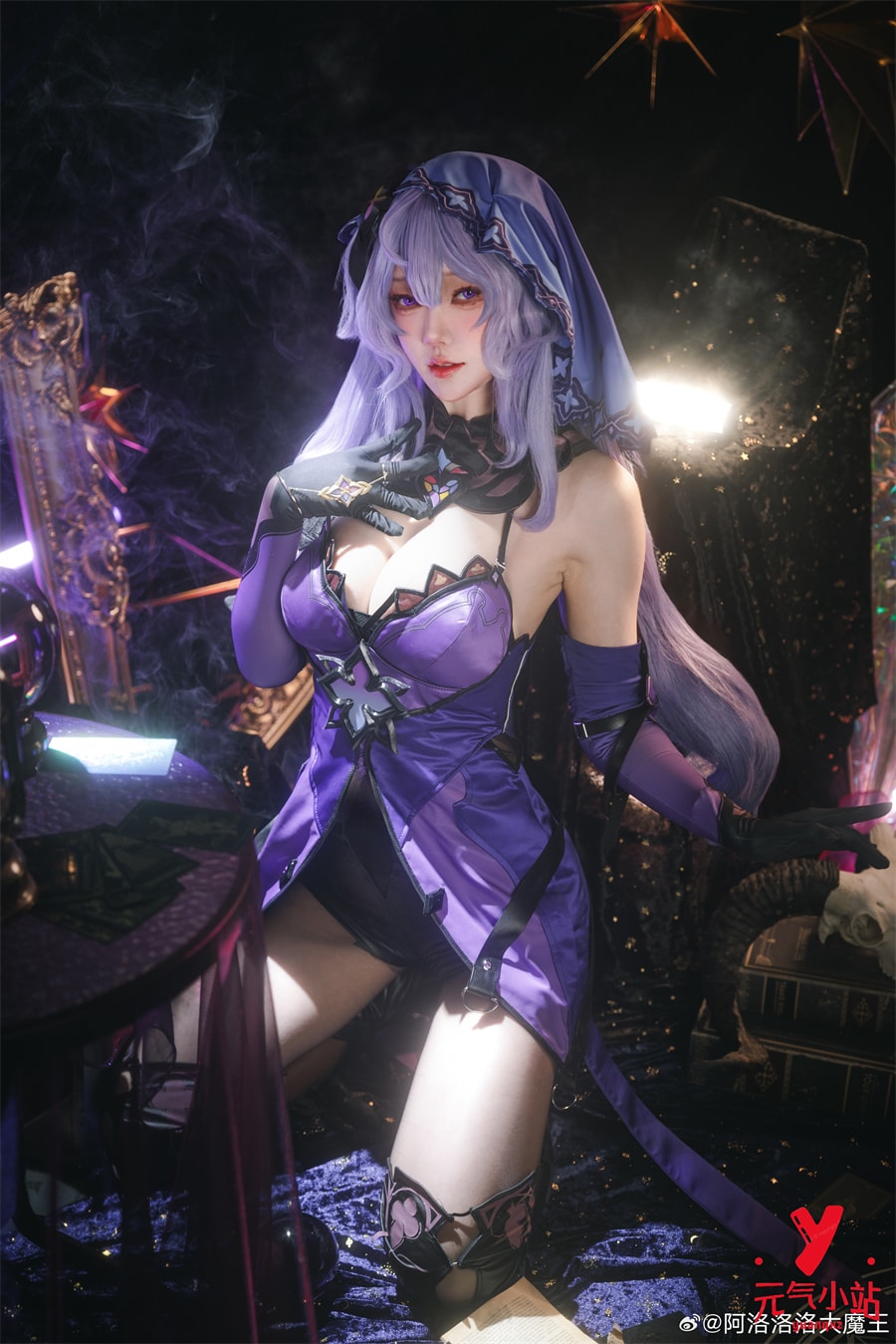 黑天鹅cosplay#阿洛洛洛大魔王