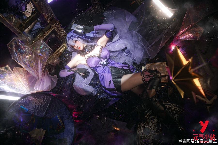 黑天鹅cosplay#阿洛洛洛大魔王
