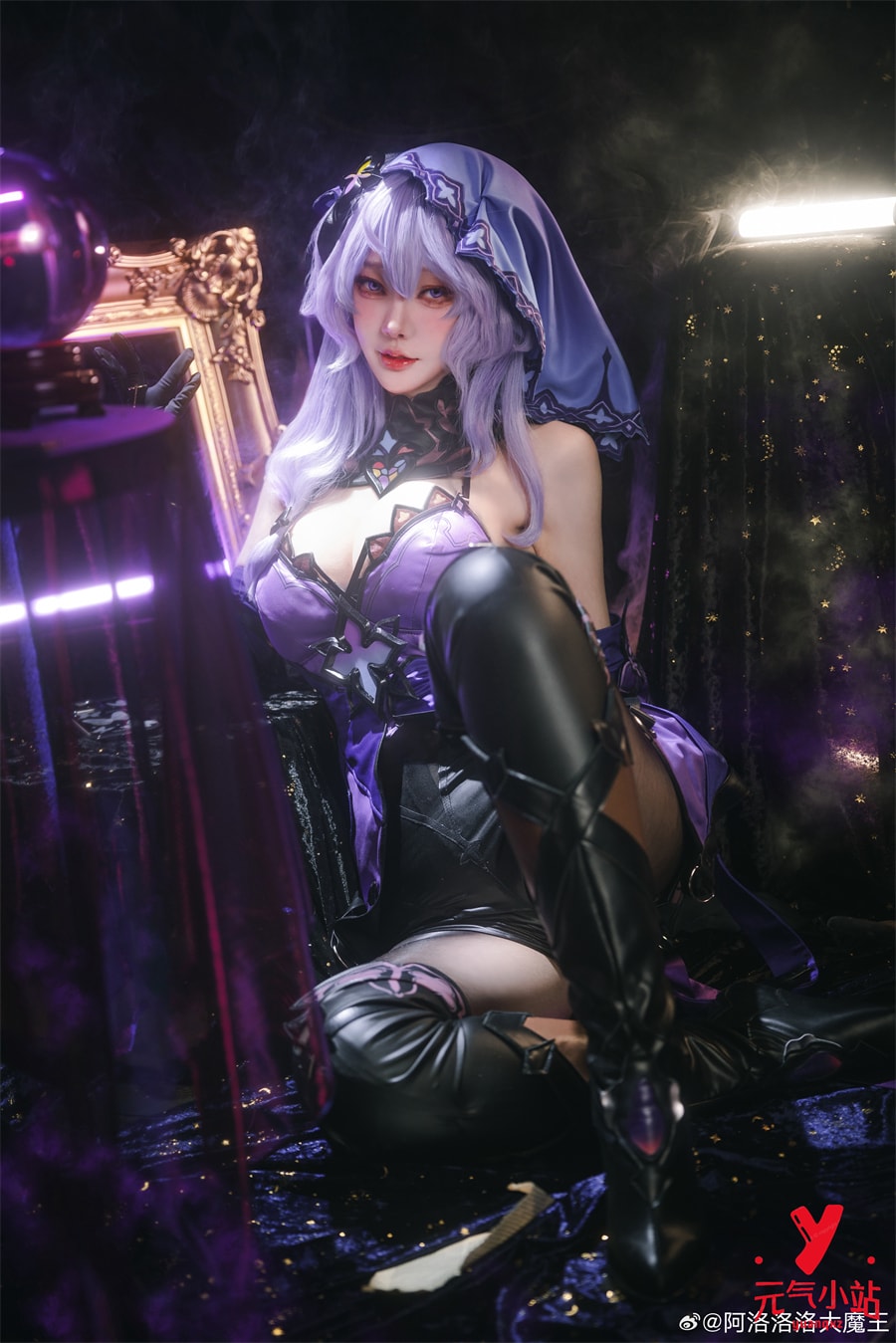 黑天鹅cosplay#阿洛洛洛大魔王