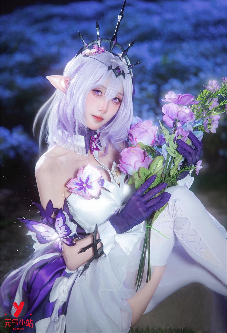 是夙卿呀cos#遐蝶cosplay