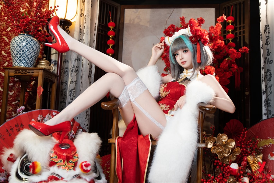 祖木子新年柴郡cos