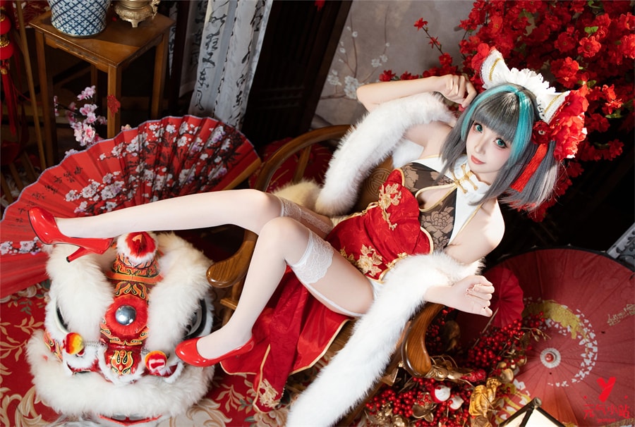 祖木子新年柴郡cos