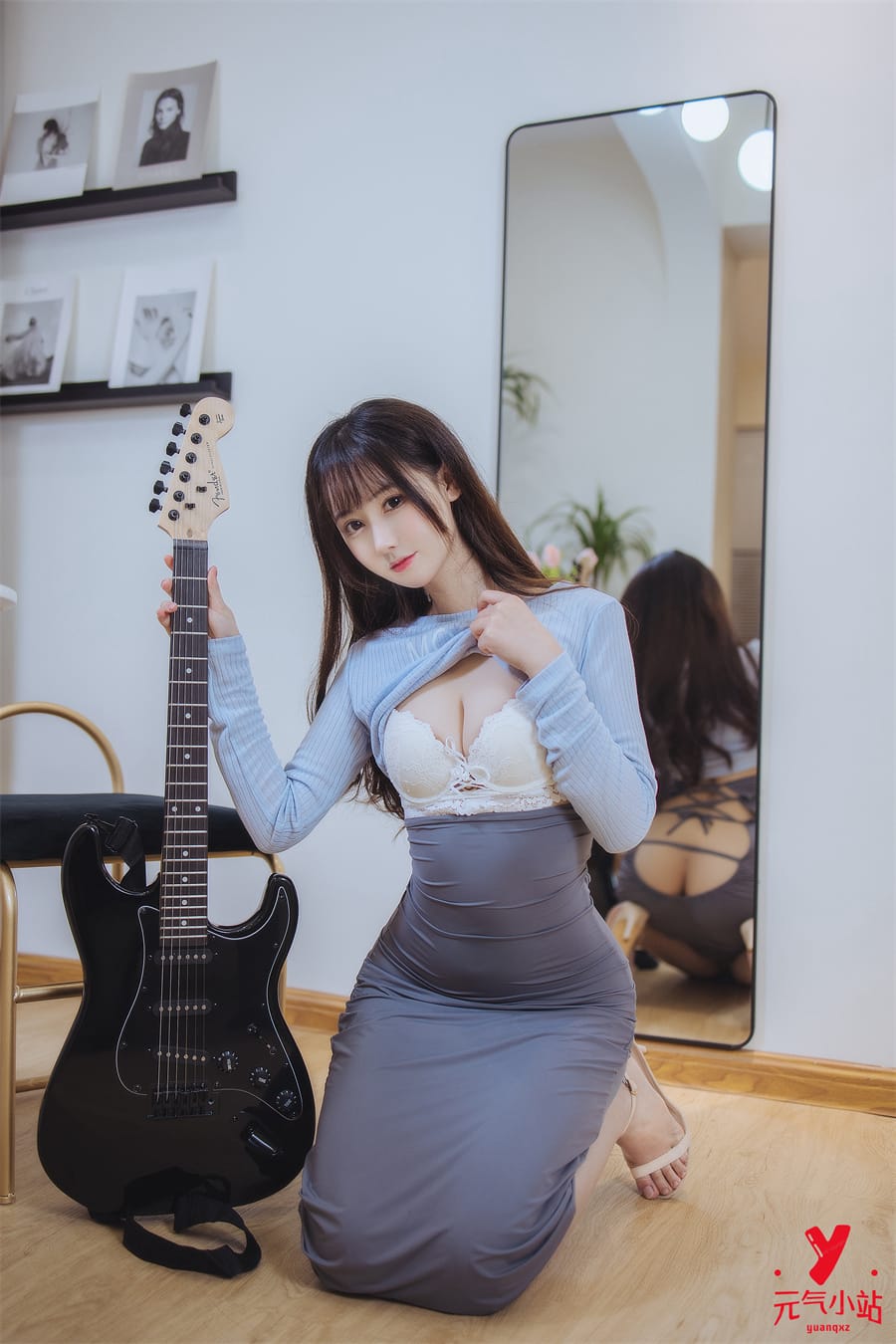 羽生三未吉他妹妹美图