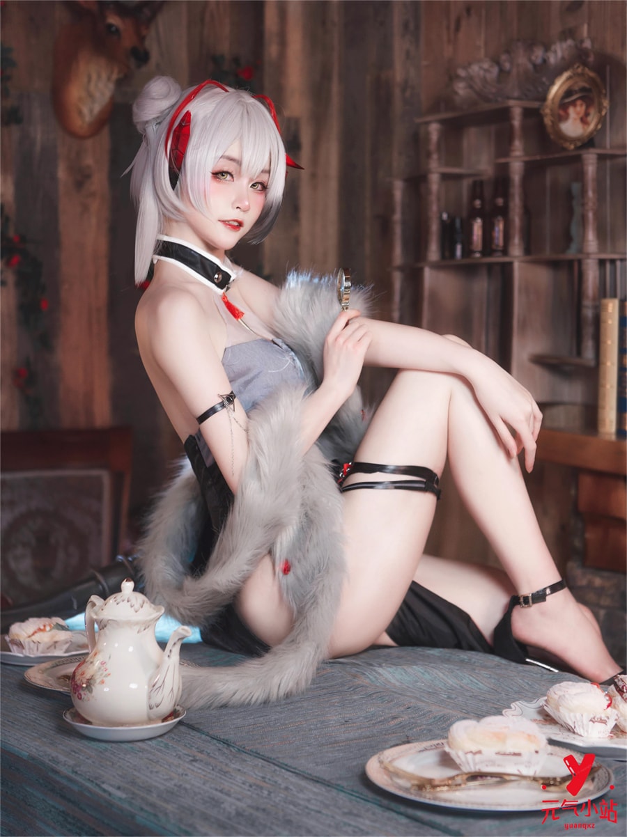 yui金鱼明日方舟W绝美COS