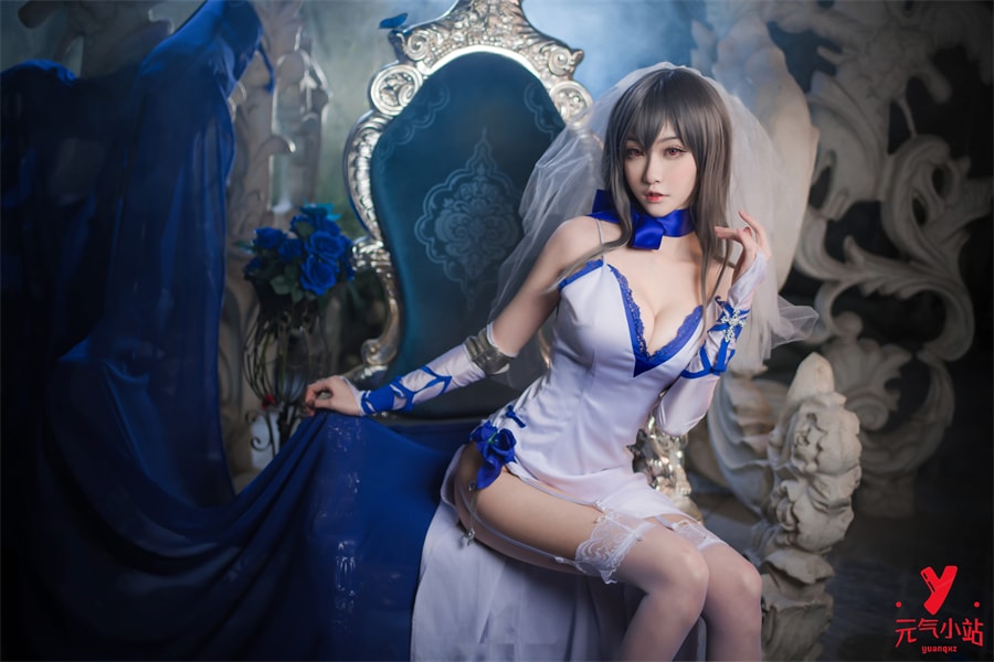 漫展女神沧霁桔梗cosplay